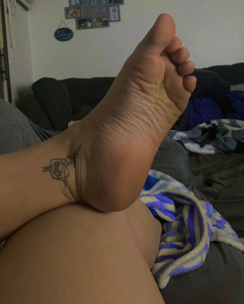 someone to rub my sexy feet 🥱(OC)