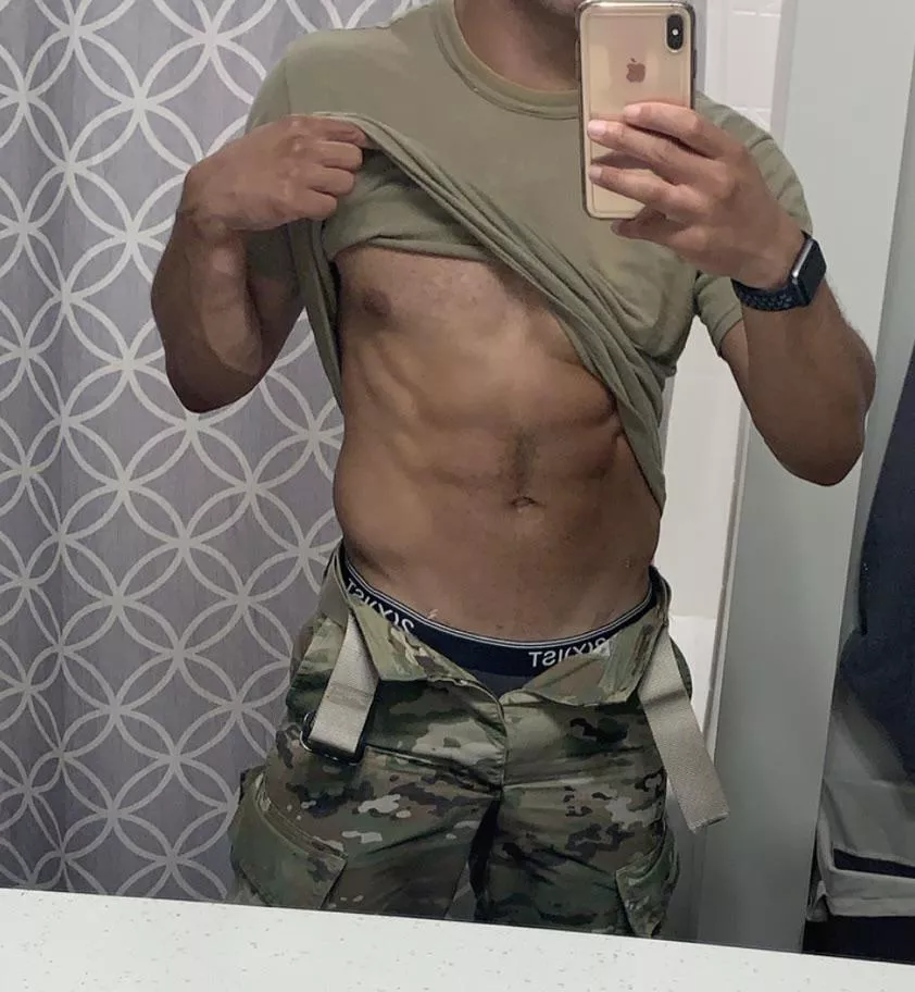 Something about a jock in OCPs Something about a jock in OCPs