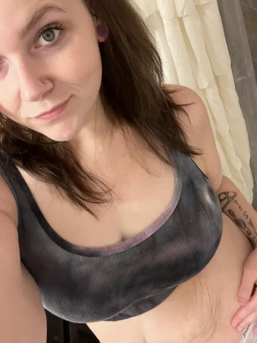 Something about tie dye matches my tattoos and eyes