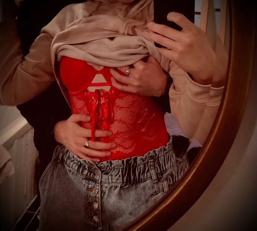 Something daddy made me wear outside today. Our little secret