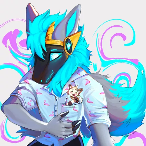 something in my pocket!!! for @ VegaKyln and @ kodapop_ done by me