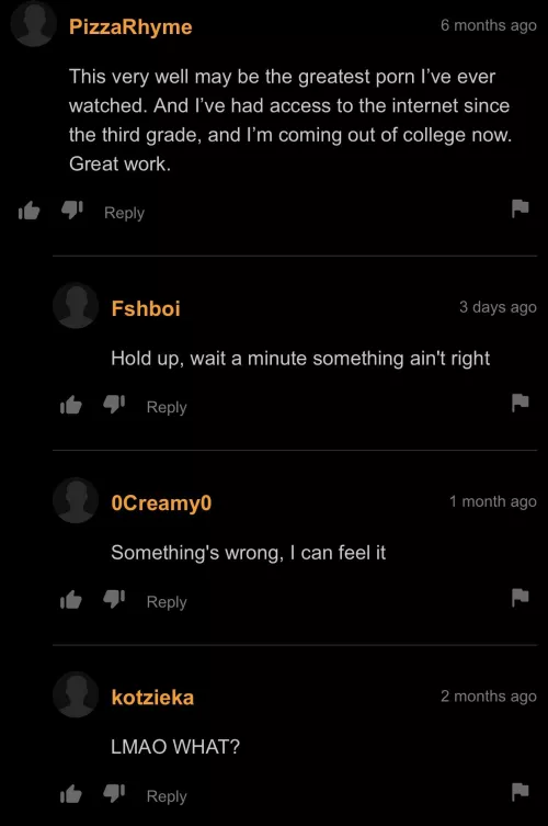 Something’s wrong I can feel it