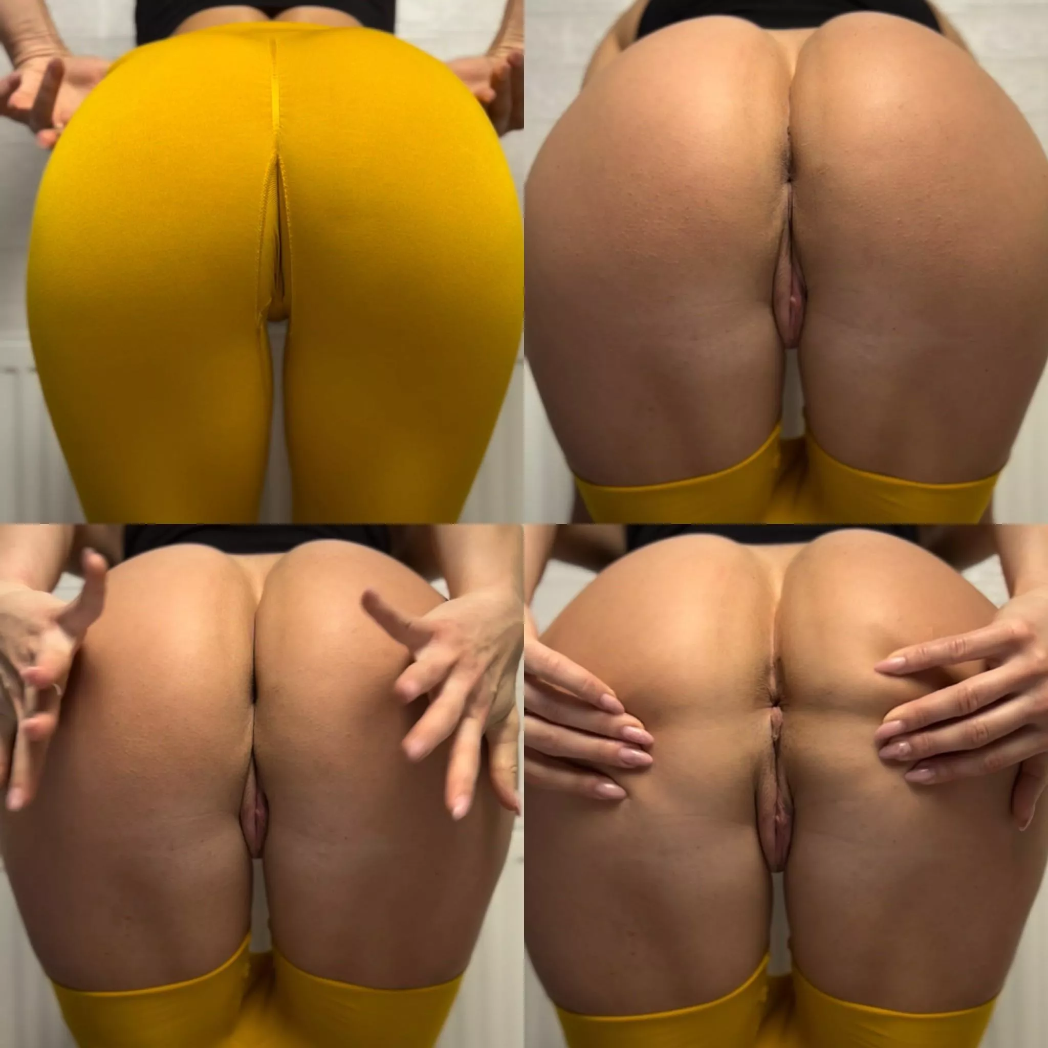 Sometimes, a pair of leggings holds your ass in a little. These cheeks must be free Sometimes, a pair of leggings holds your ass in a little. These cheeks must be free