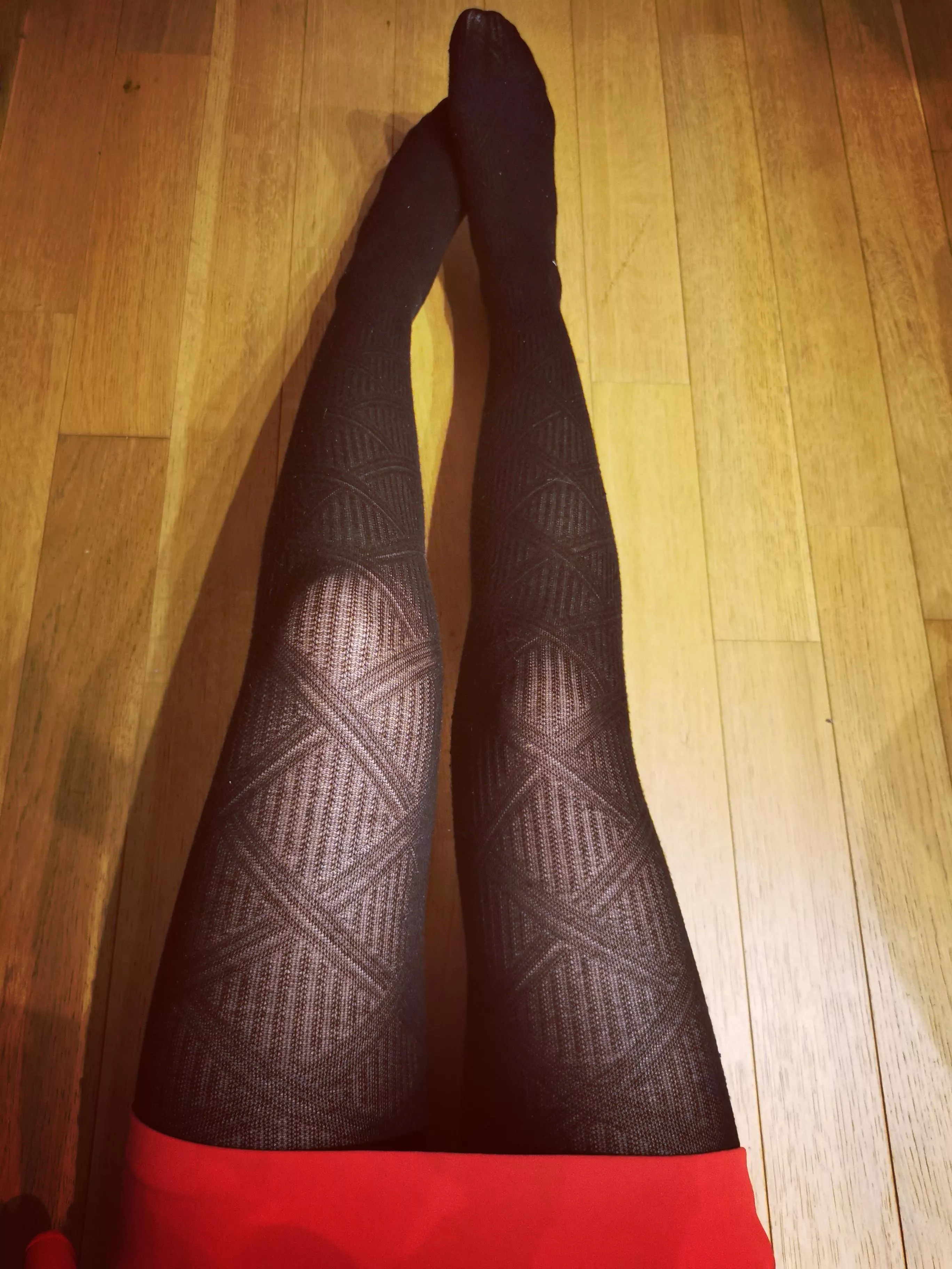 Sometimes, all you miss is someone to rip your stockings off...