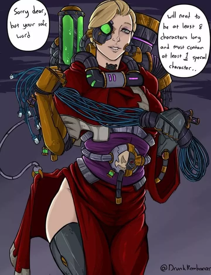 Sometimes choosing a safe word is hard.