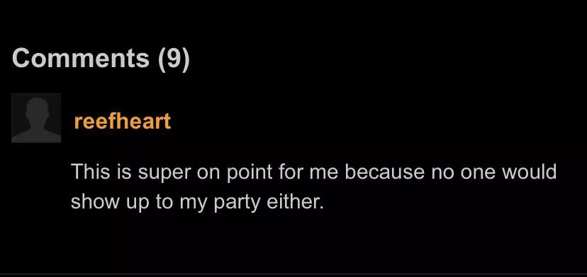 Sometimes it’s just too relatable