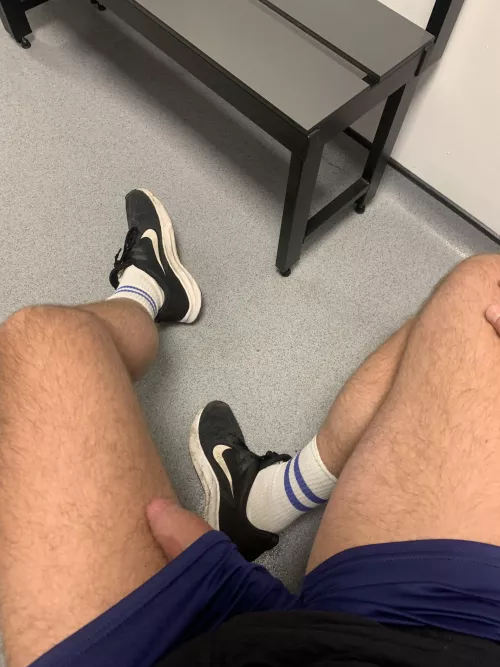 Sometimes my dick slips out at the gym