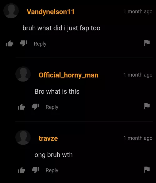 Sometimes when I'm stuck on the toilet I like browsing the weird shit on ph just to see what they get up to