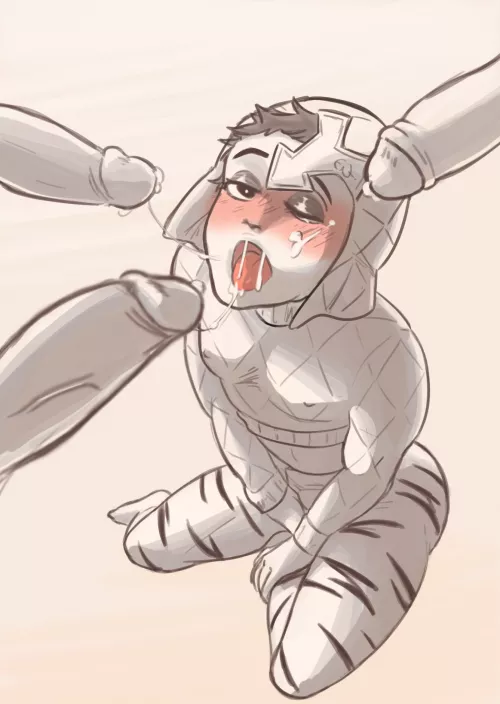 Sometimes you just gotta draw slutty Mista (Jojo) [Artist: Me]