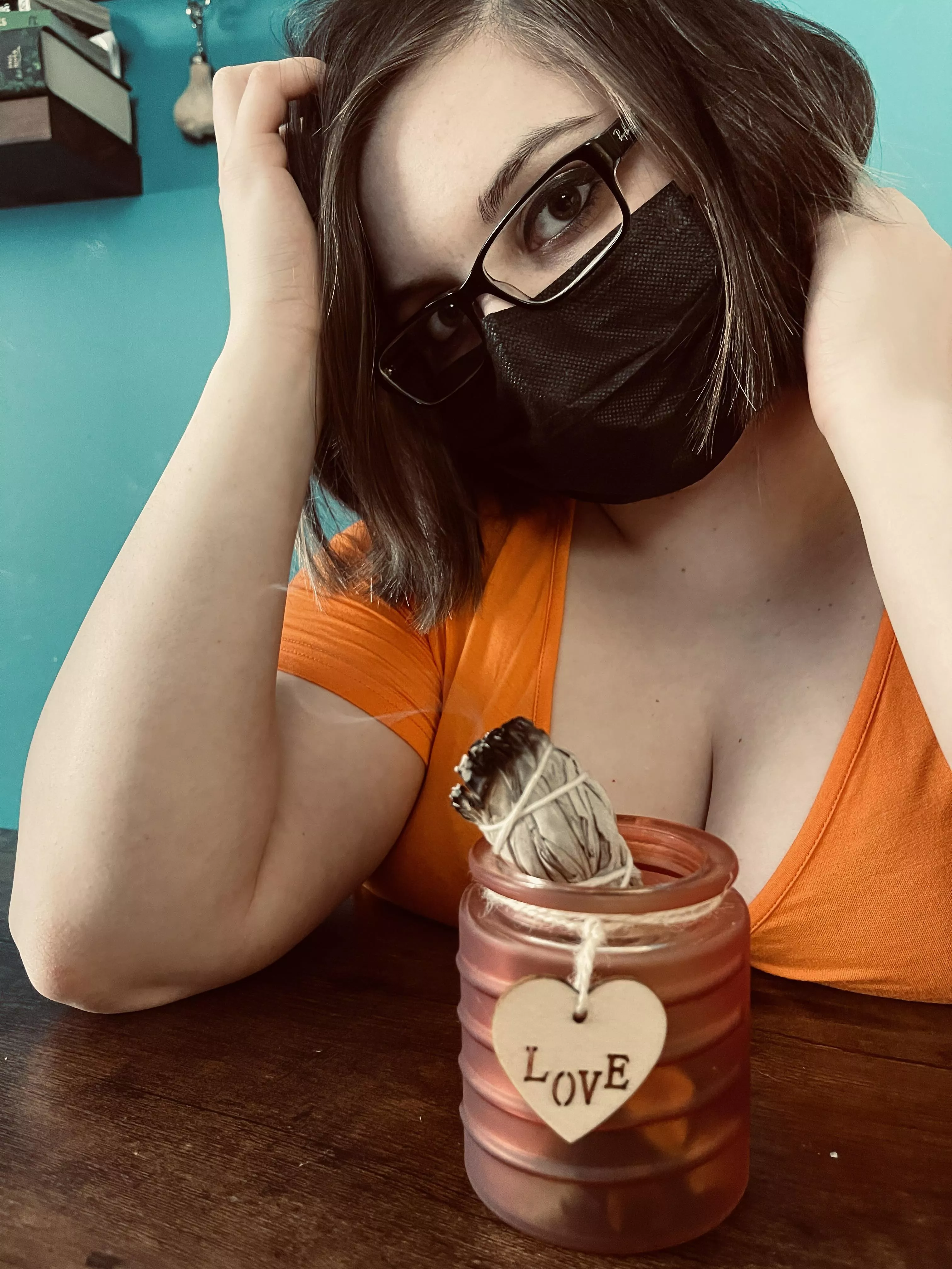 Sometimes you need a little love and sage 😜