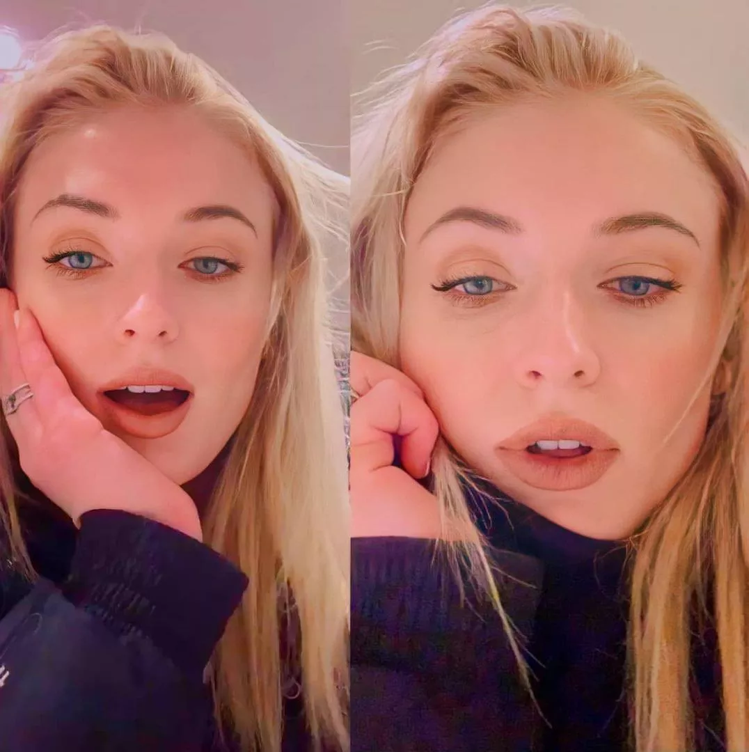 Sophie Turner needs a dick in her mouth. Sophie Turner needs a dick in her mouth.