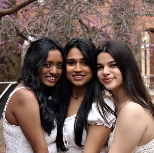 South Asian sorority girls