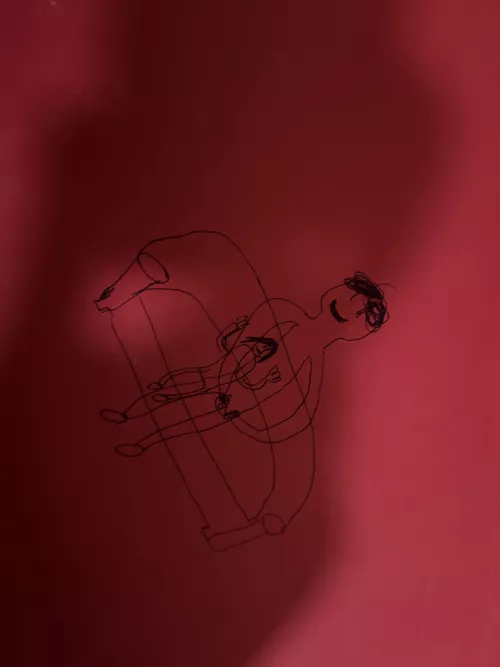 Sowwie for the bad drawling but it’s me and daddy hehe