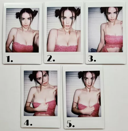 Space Buns Polaroids (new)