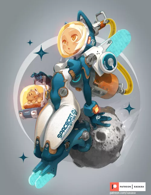 Space CatSitter (Xaxaxa) [Original]