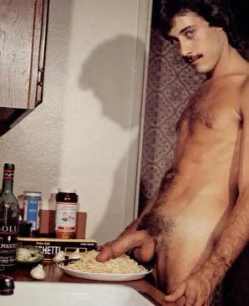 Spaghetti with sausage