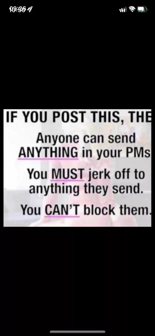 Spam my dms