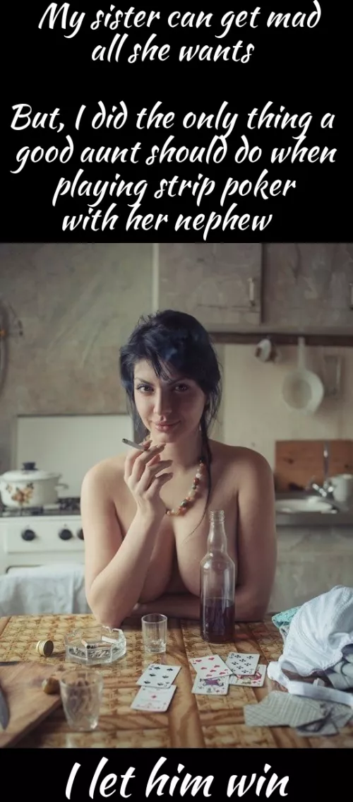 Spent the weekend at my aunt's house