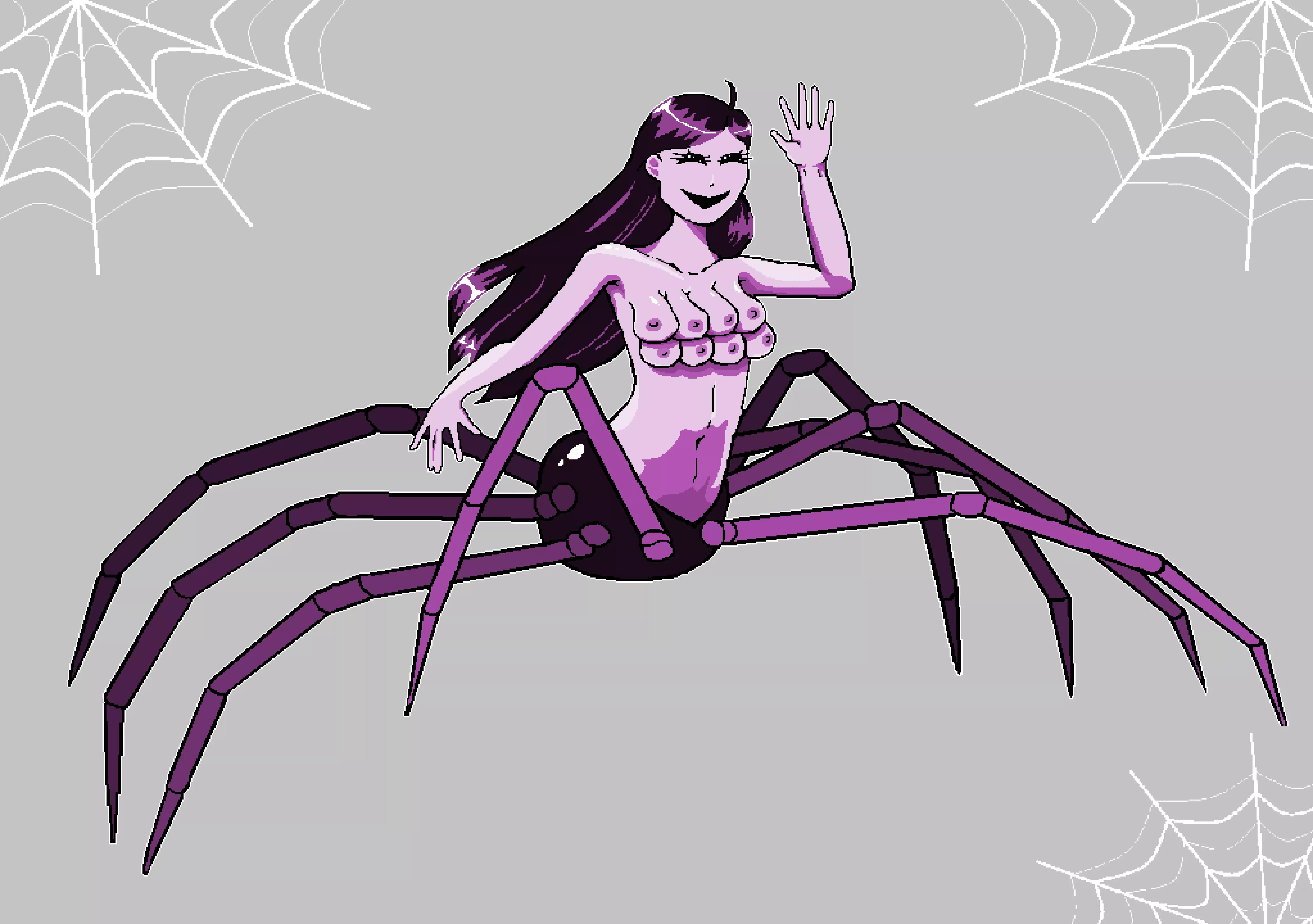 Spider~ Pixel art commissions open, NSFW more than welcome! Spider~ Pixel art commissions open, NSFW more than welcome!