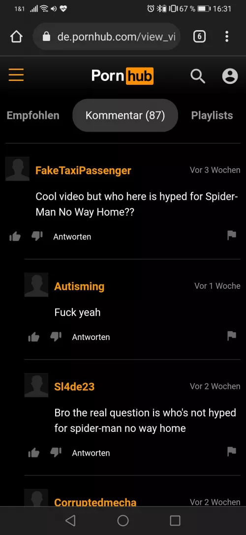 Spiderman is on everybody's mind