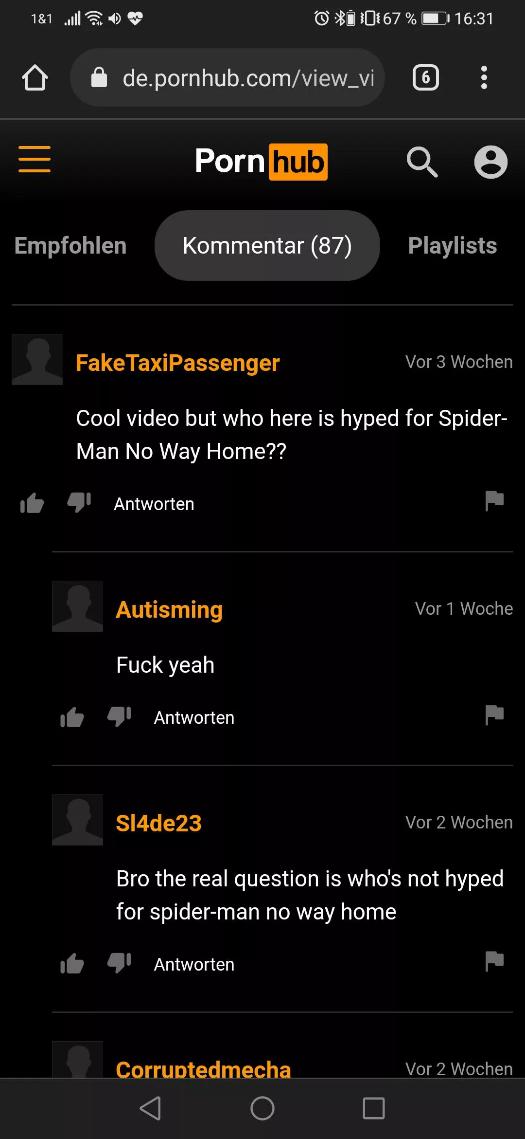 Spiderman is on everybody's mind
