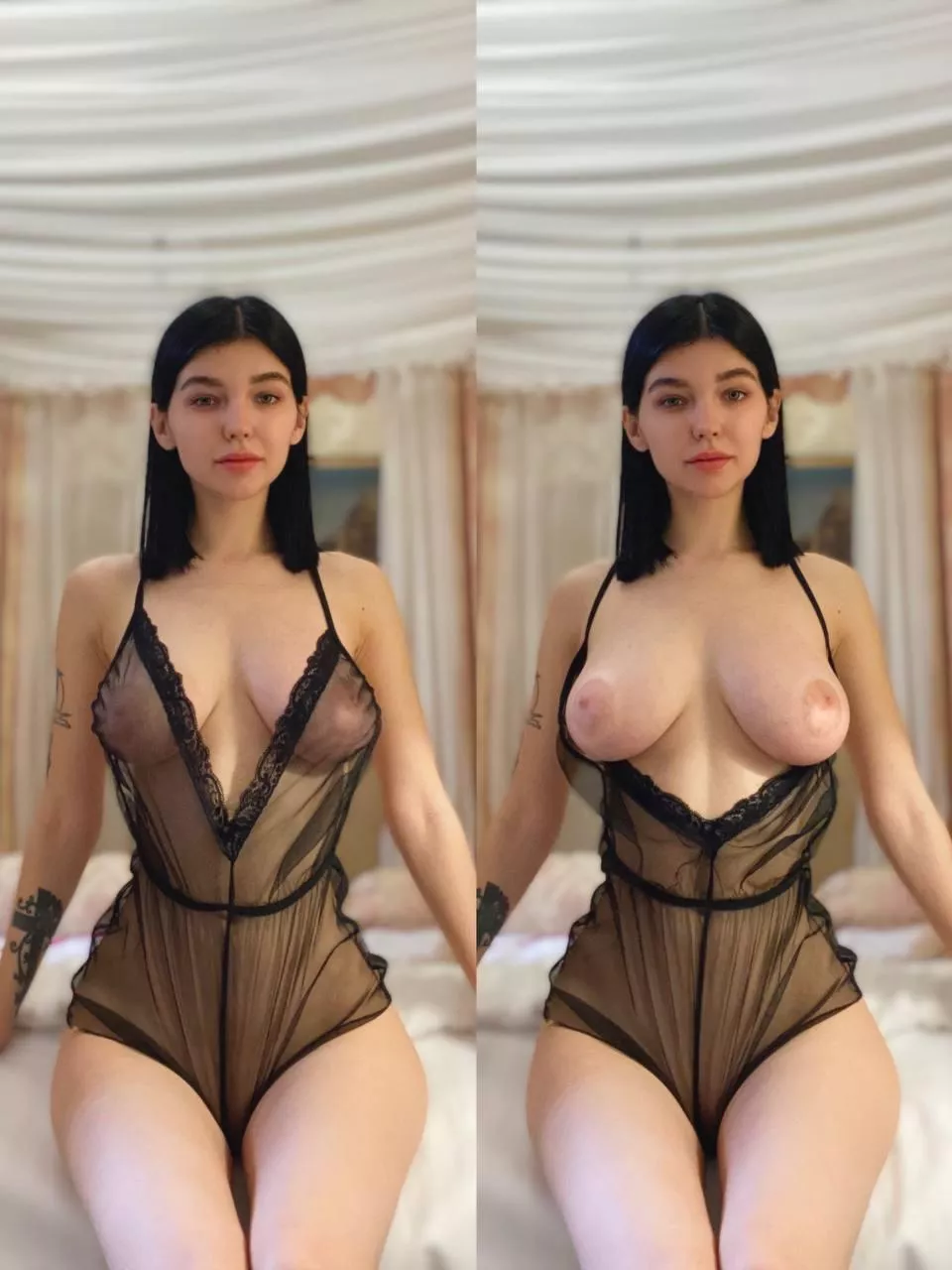 Spoiling the surprise with that dress