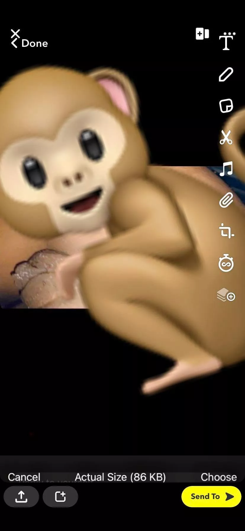 Spook cunt ready to babysit some white superior babies🐒💦