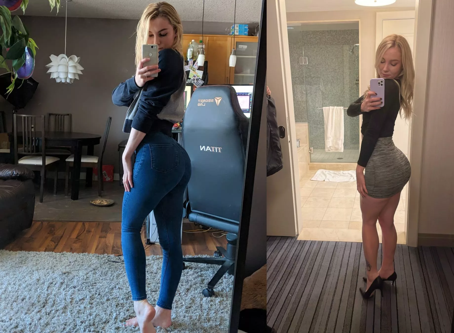 ST Peach's ass is perfection