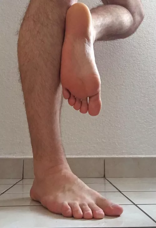Standing here.