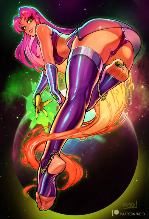 Starfire look damn sexy in this (reiq)