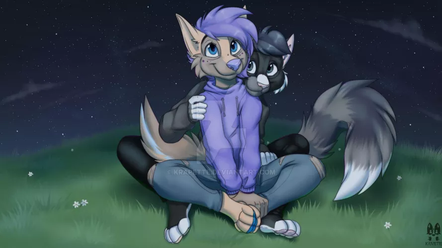 Stargazing [COMMISSION] (by Krapette)