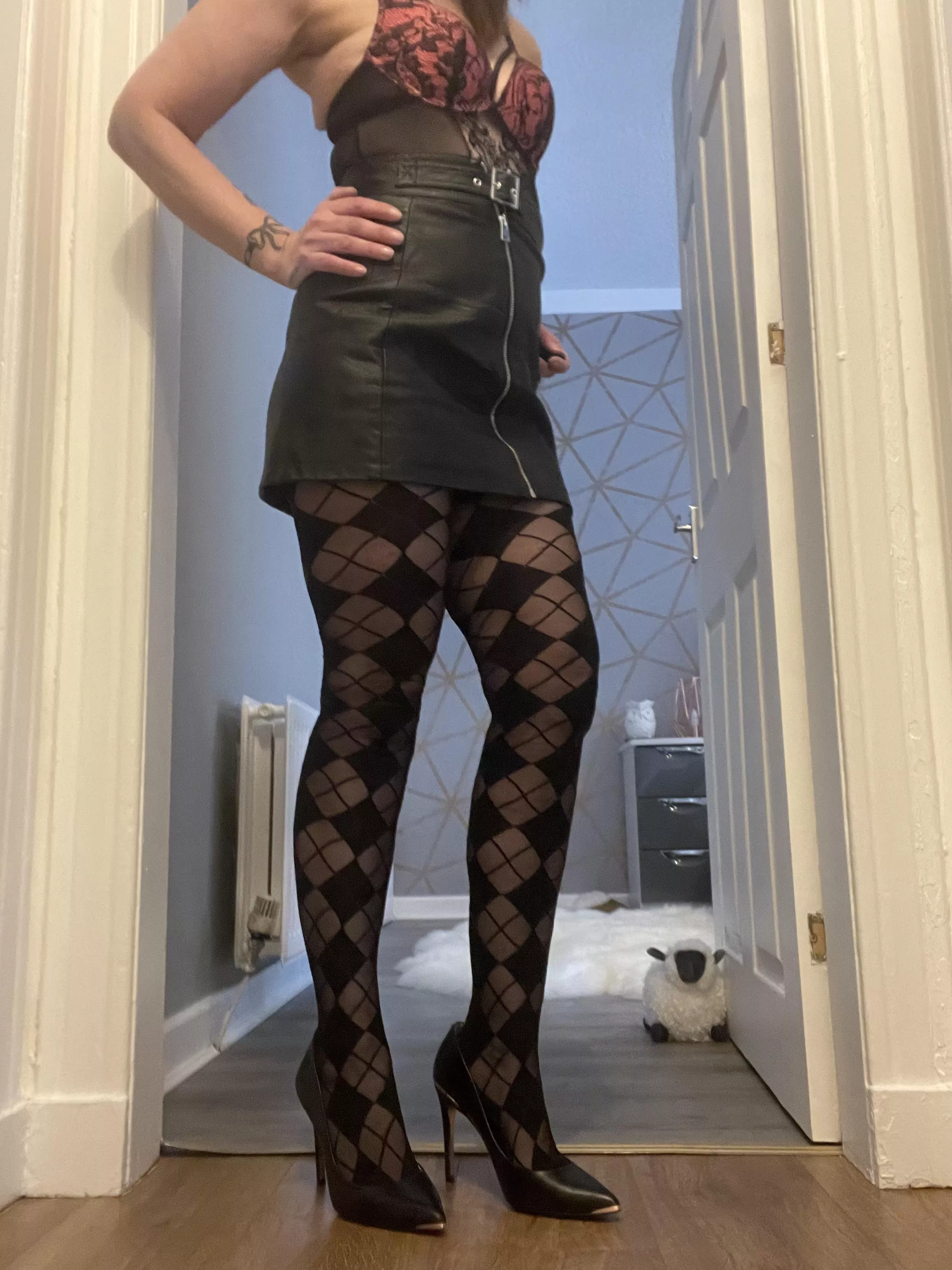 Start at the bottom and work your way up 😈