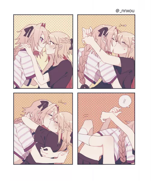 Start your day off with some wholesome astolfo fluff