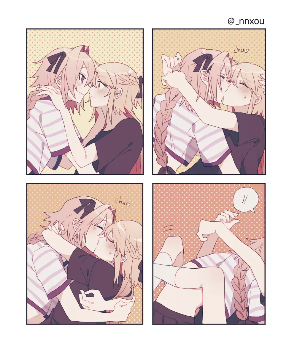 Start your day off with some wholesome astolfo fluff