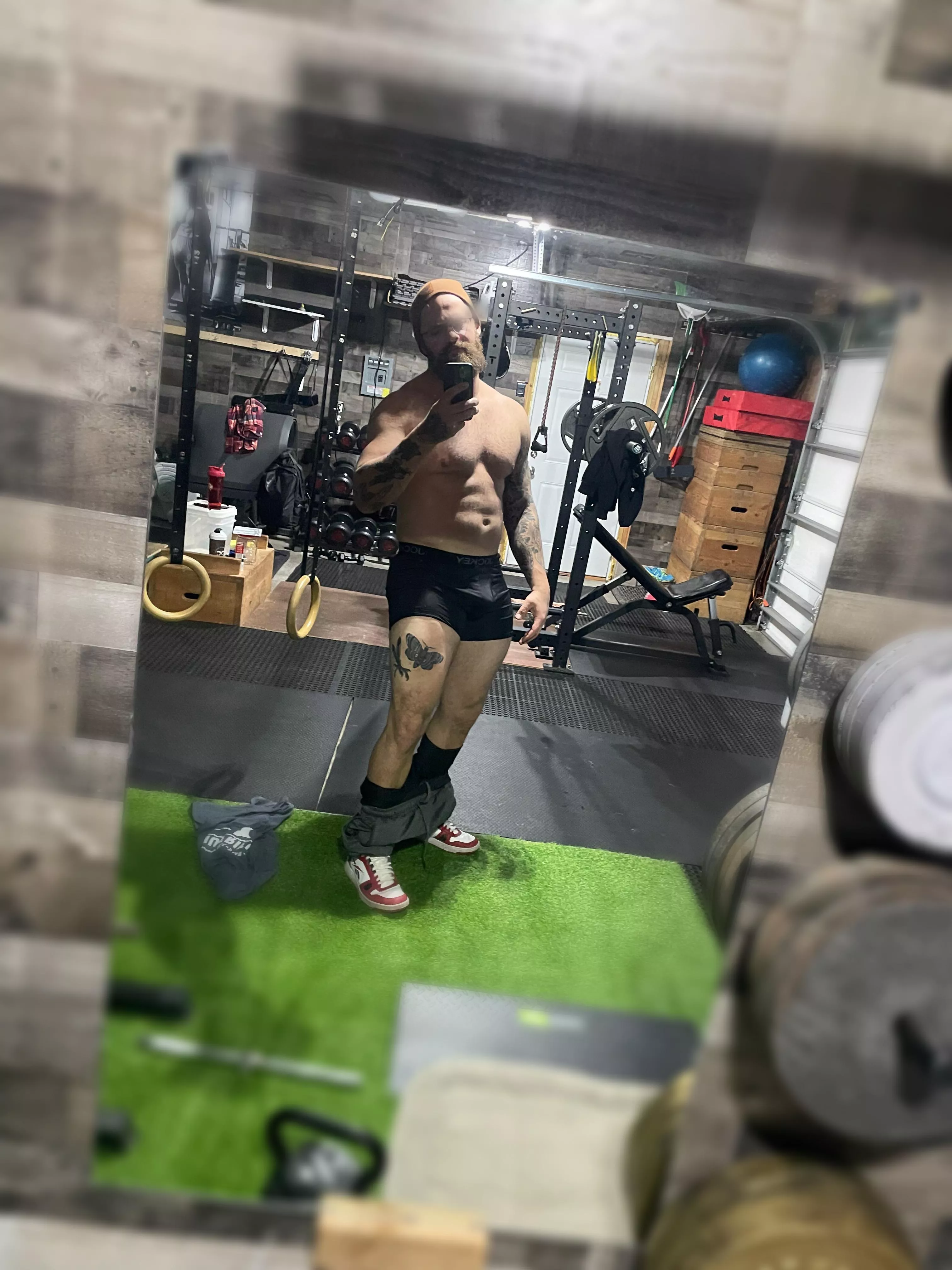 Started my thigh on an impulse this weekend 😉🤫