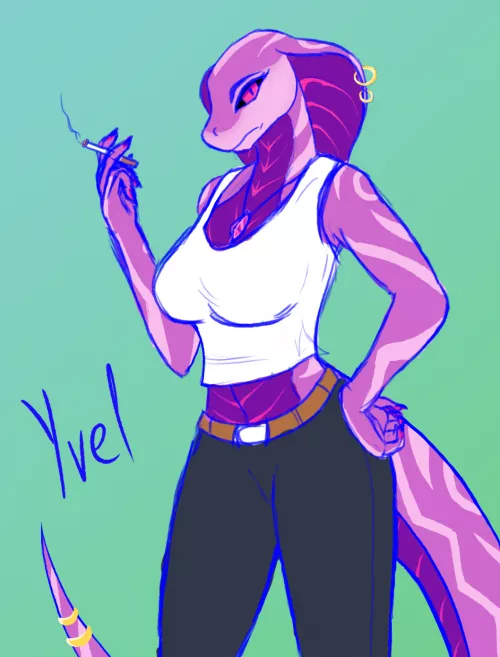 Stay away from her (art by me)