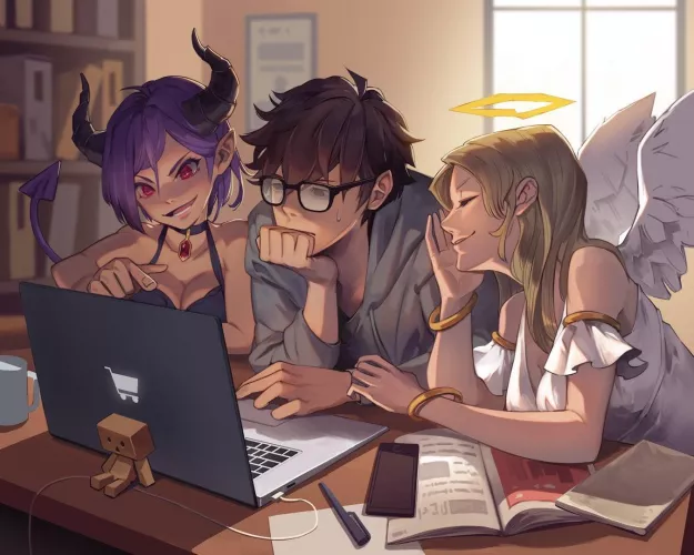 stay between the two