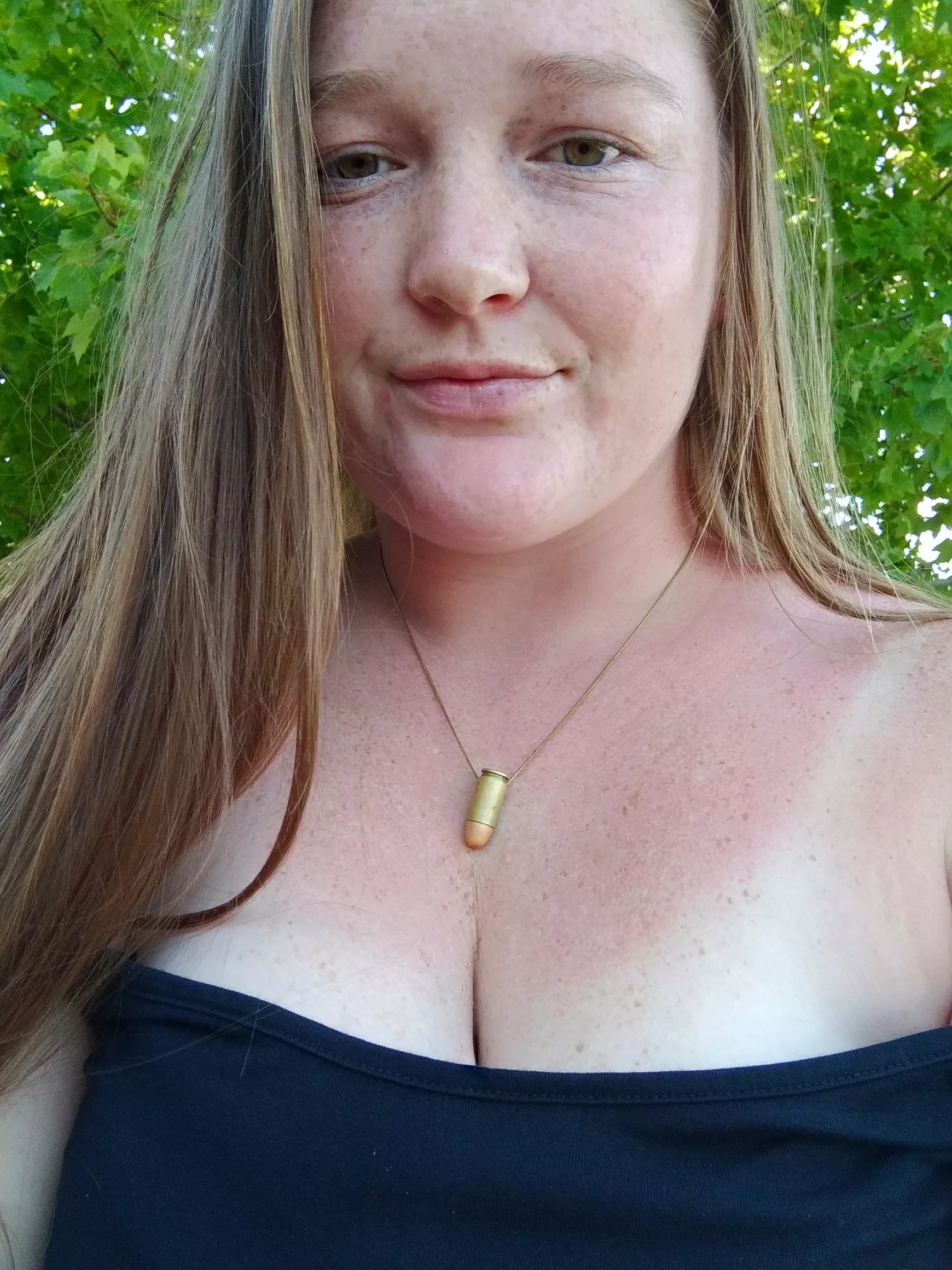 Stayed outside all day, hoped it would just bring out my freckles more but... Stayed outside all day, hoped it would just bring out my freckles more but...