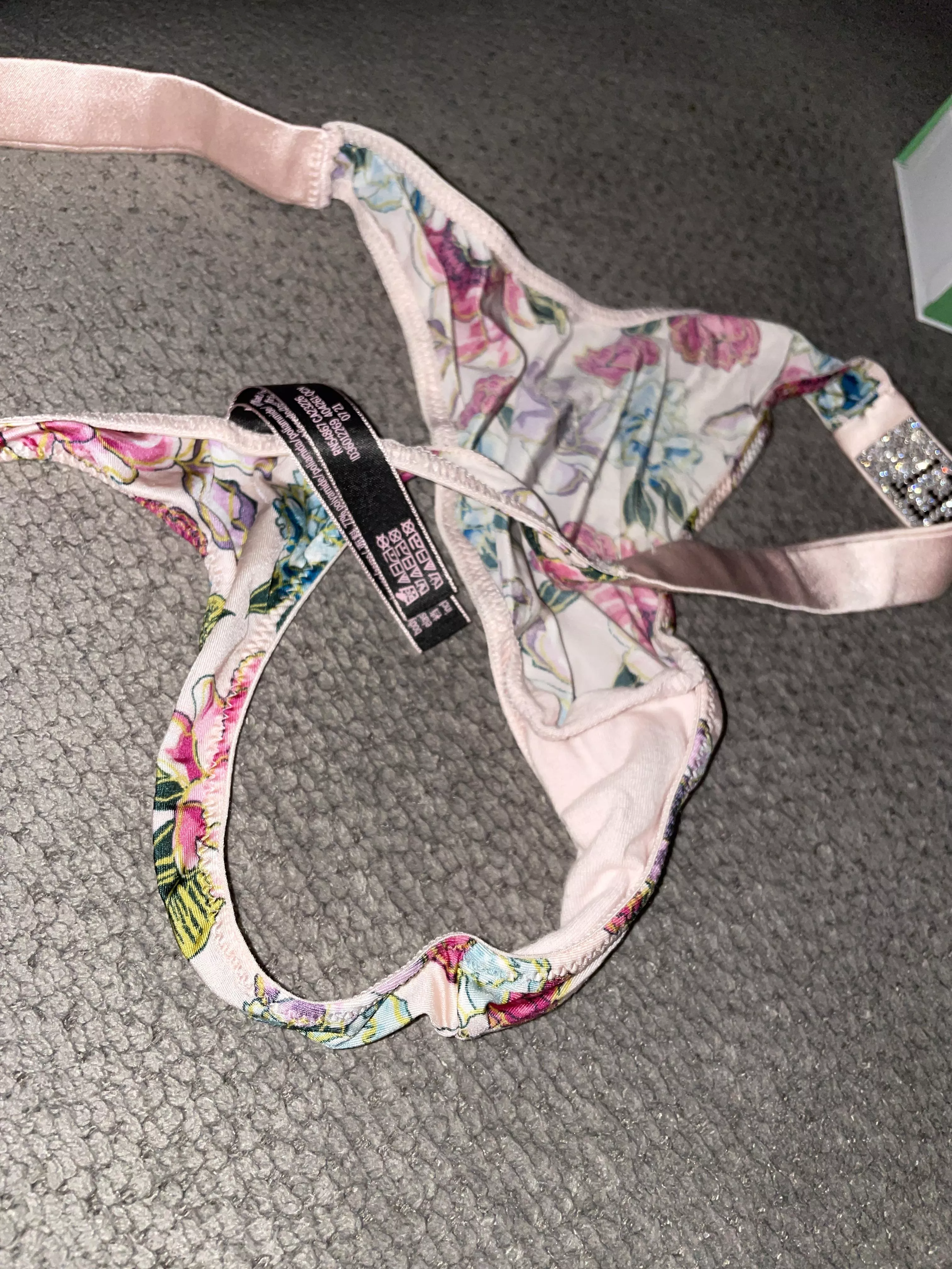 Staying at moms house. Should I cum in her clean panties?