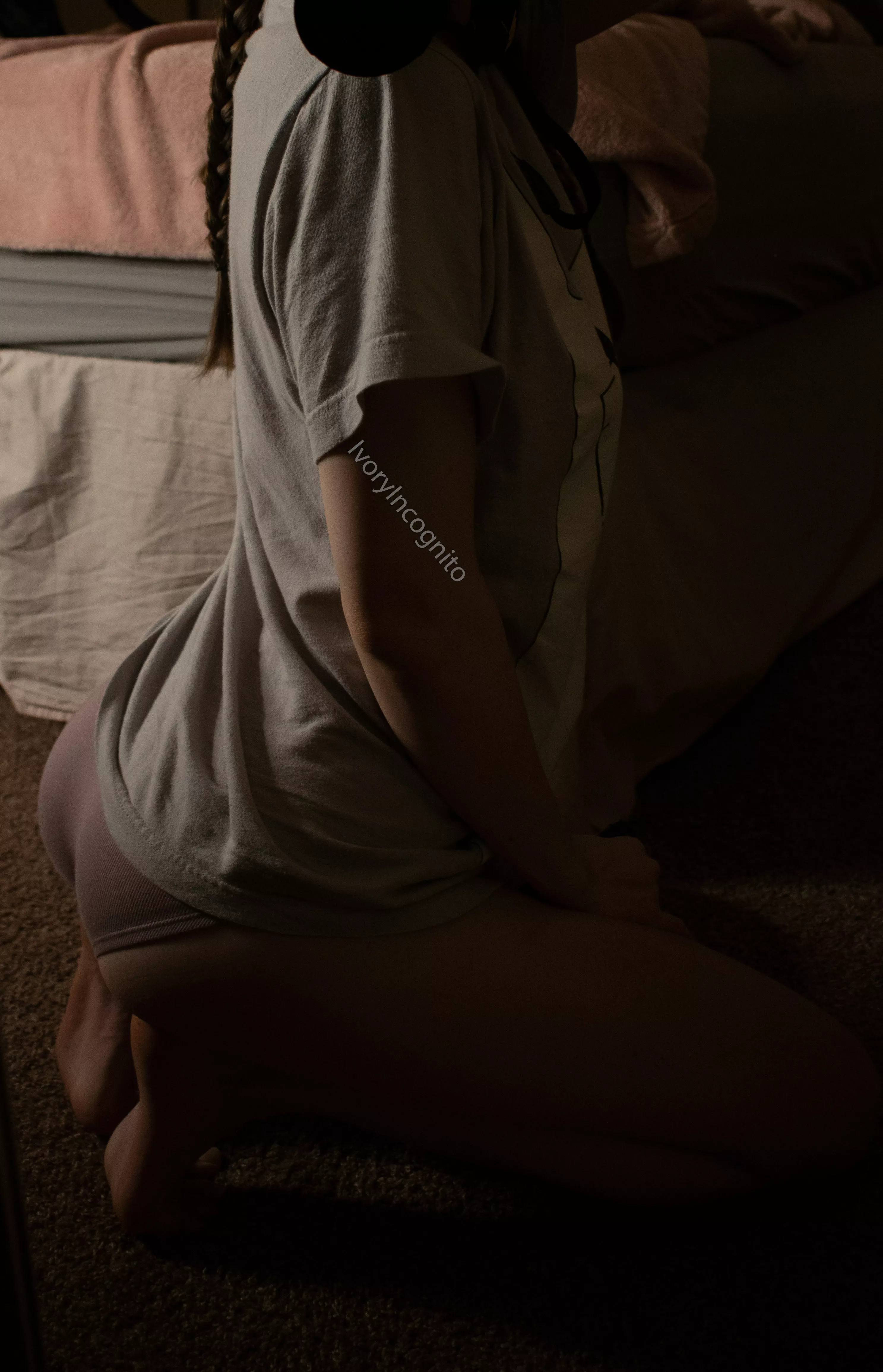 staying here, like a good girl would