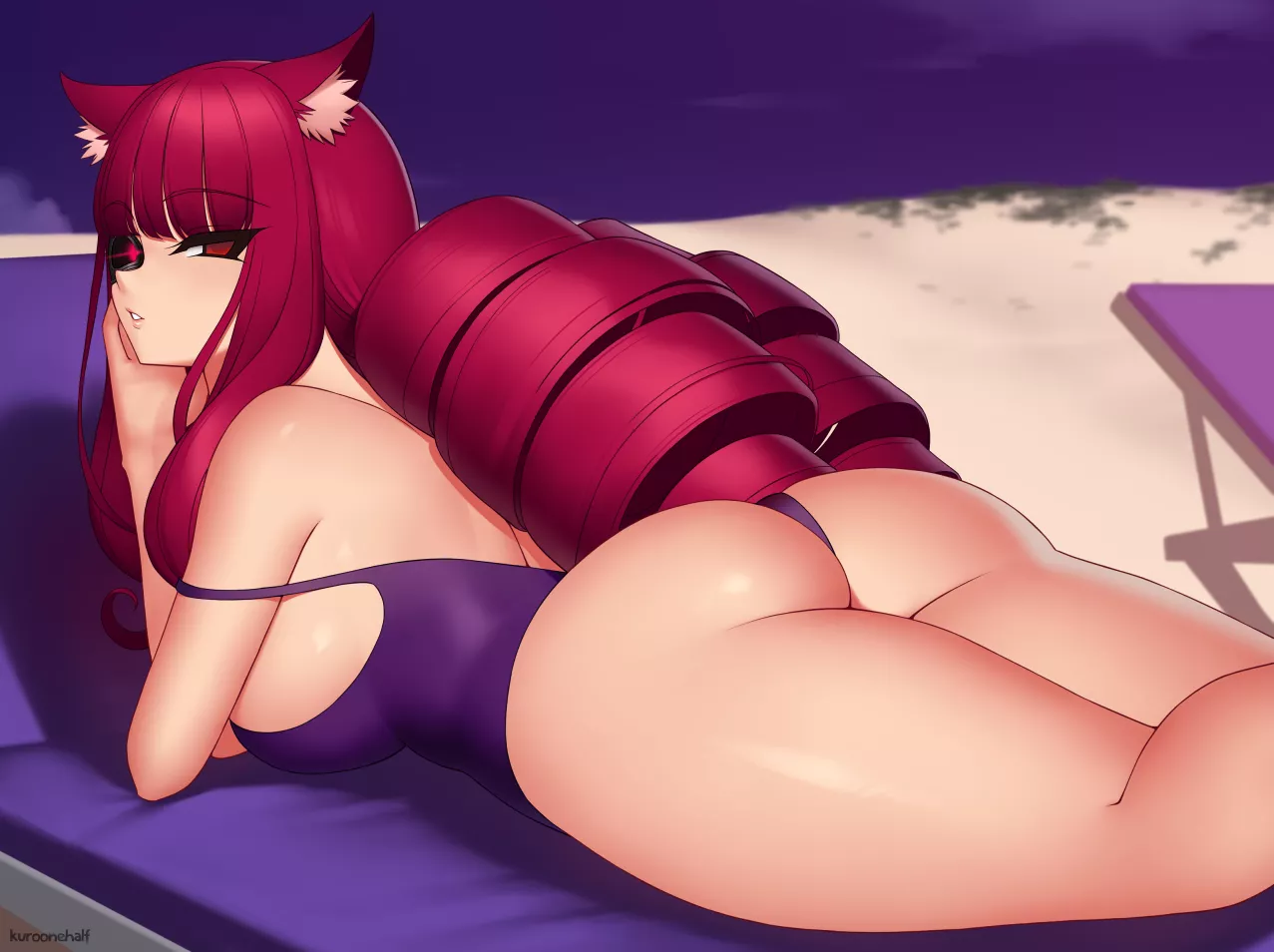 Stella Swimsuit Booty (kuroonehalf) [Va-11 Hall-a]