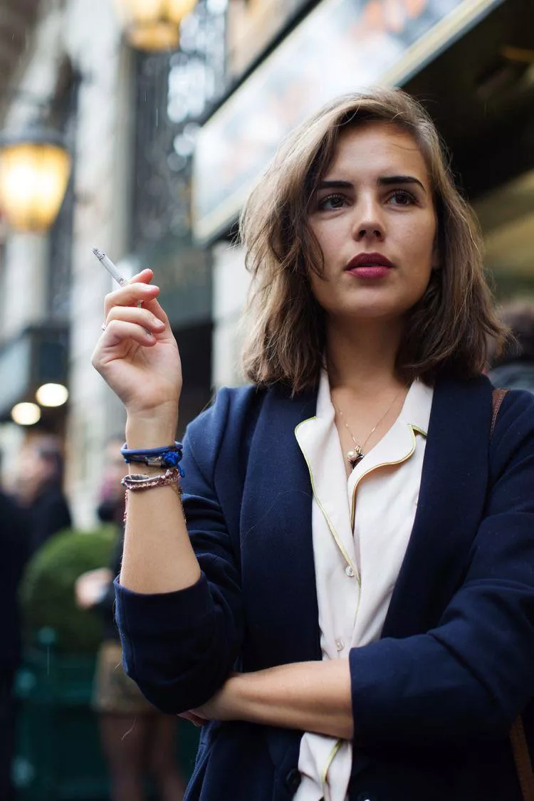 Stepped outside for a cigarette