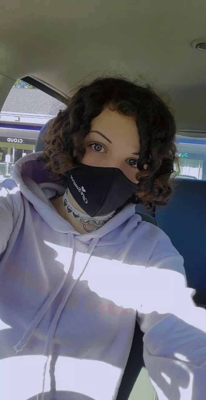 still masked up☠️