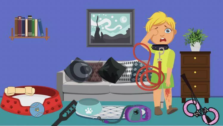 Still working through some domme drop— what’s helping bubbles baths & making silly Femdom cartoons. — I call this one **sub waking up after a puppy play session ** 🐶 Still working through some domme drop— what’s helping bubbles baths & making silly Femdom cartoons. — I call this one **sub waking up after a puppy play session ** 🐶
