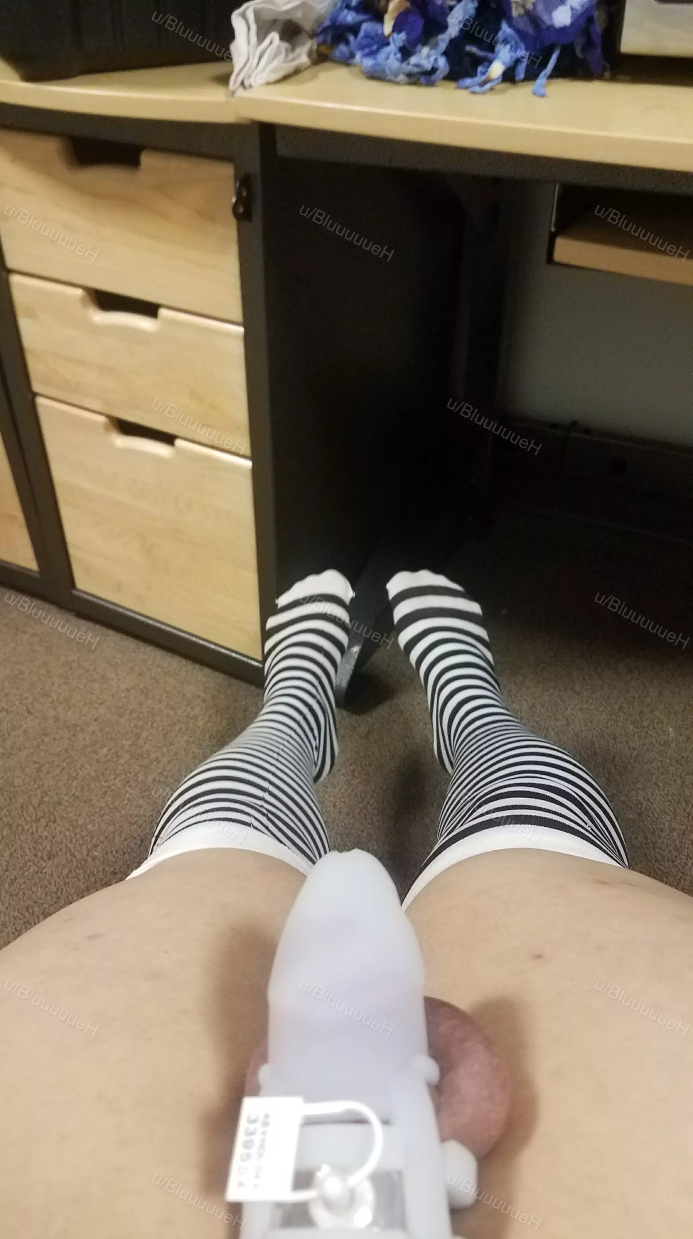 Stockings and a cage~ [OC] [Trans]