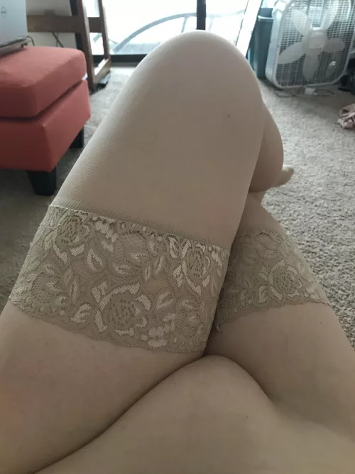 Stockings are all I’m wearing