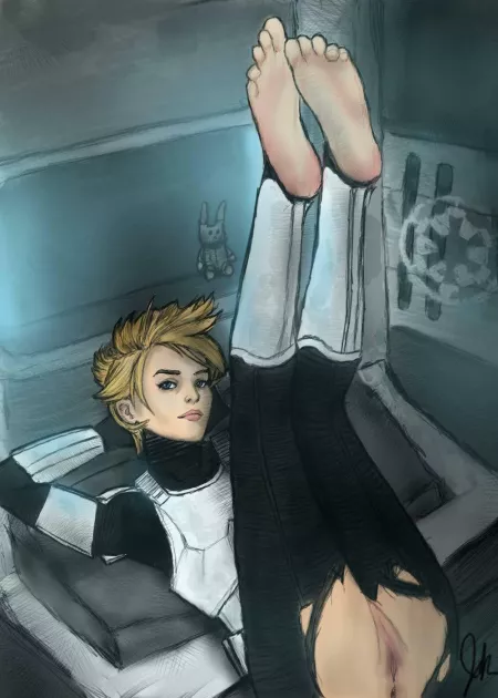 Stormtrooper in quarters (JadeKnight)