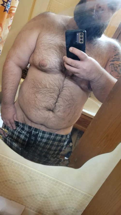 Straight. You know what to do get on your knees