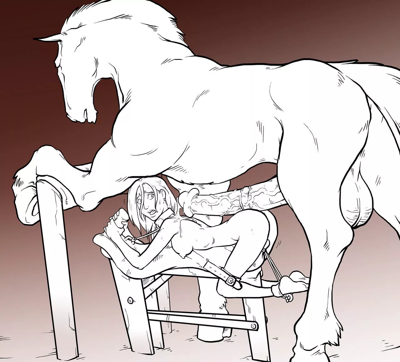 Strapped to Breeding Mount [sparrow]