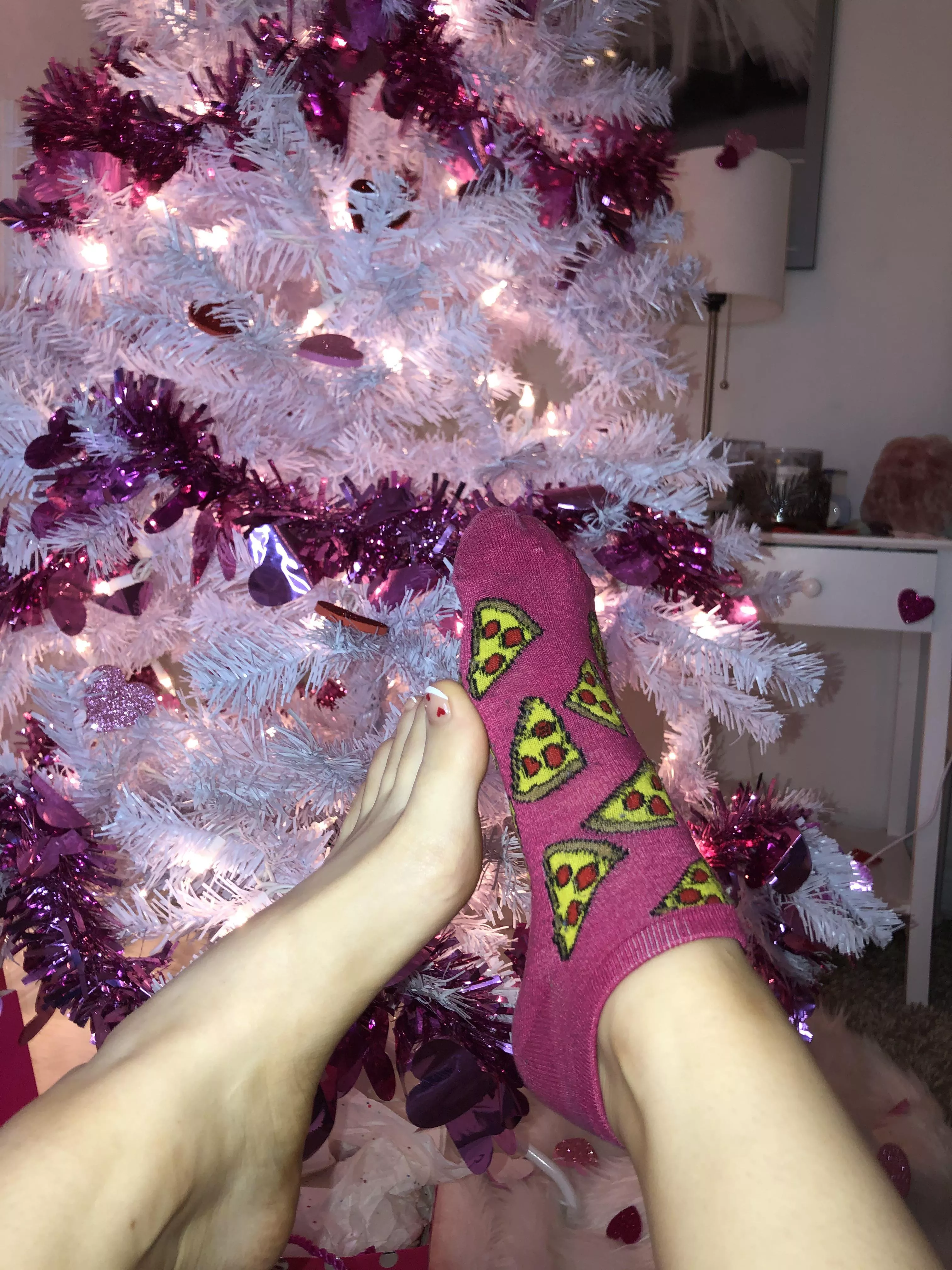 stretching out my toes